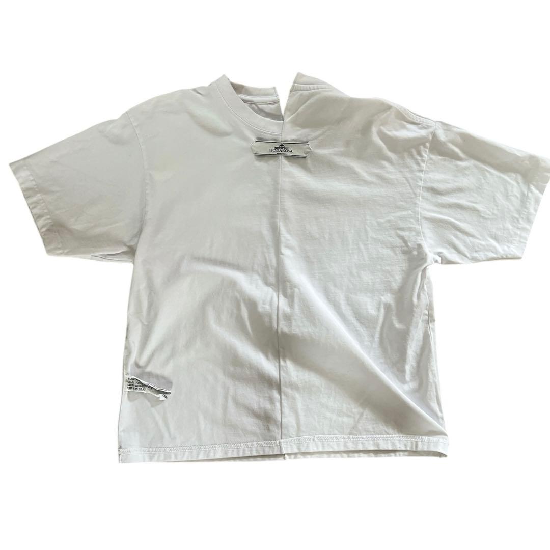 Hodakova hodakova asymmetric split tシャツ