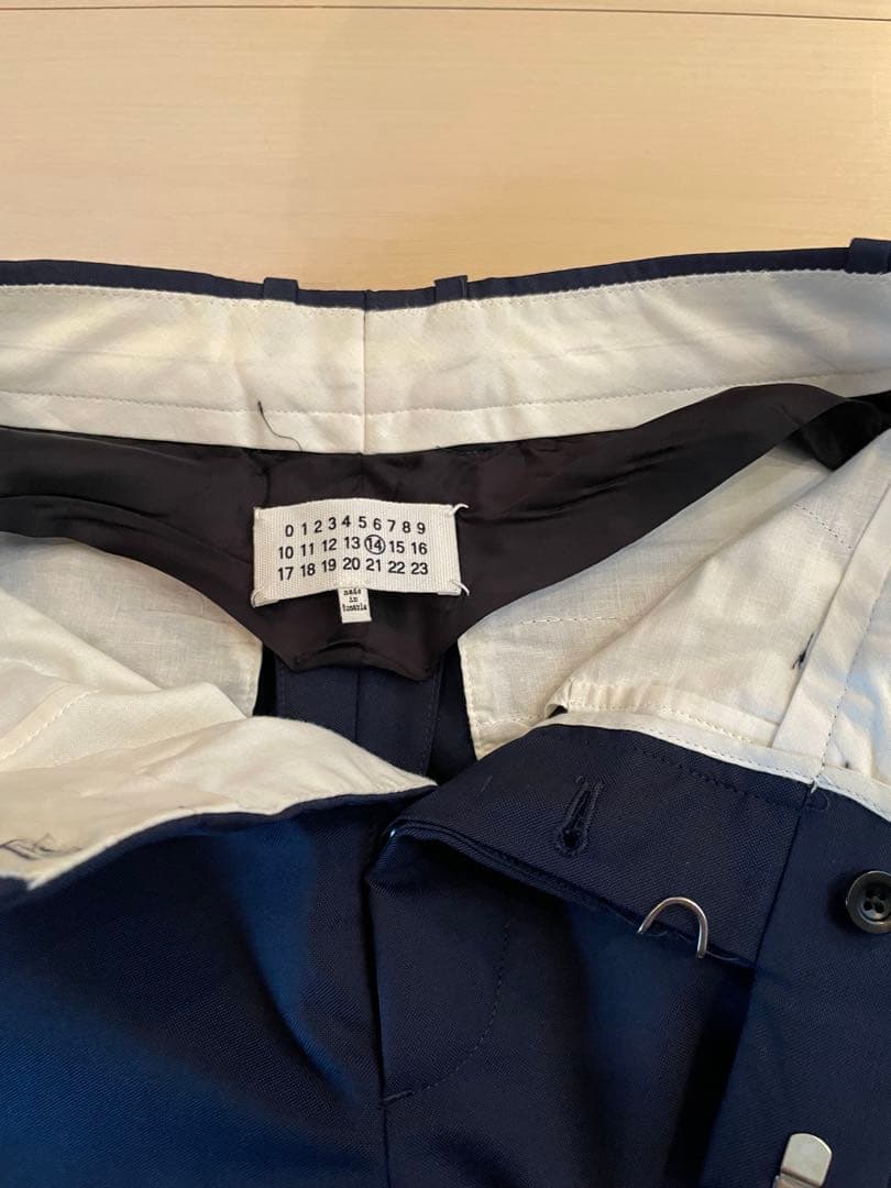 Maison Margiela メゾンマルジェラ　ノーカラージャケット&パンツ