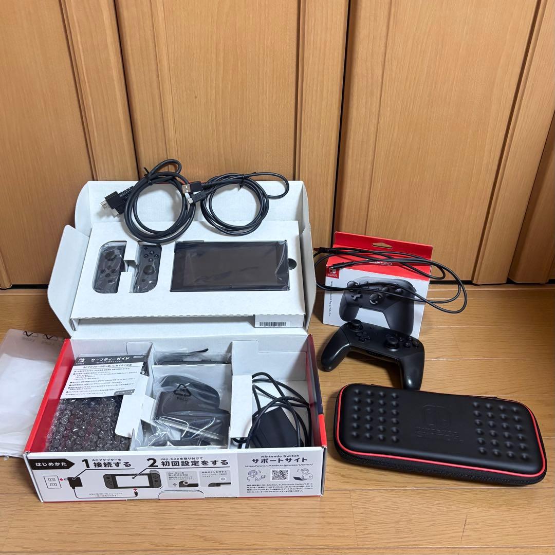 Nintend Switch 本体 コントローラー ケース