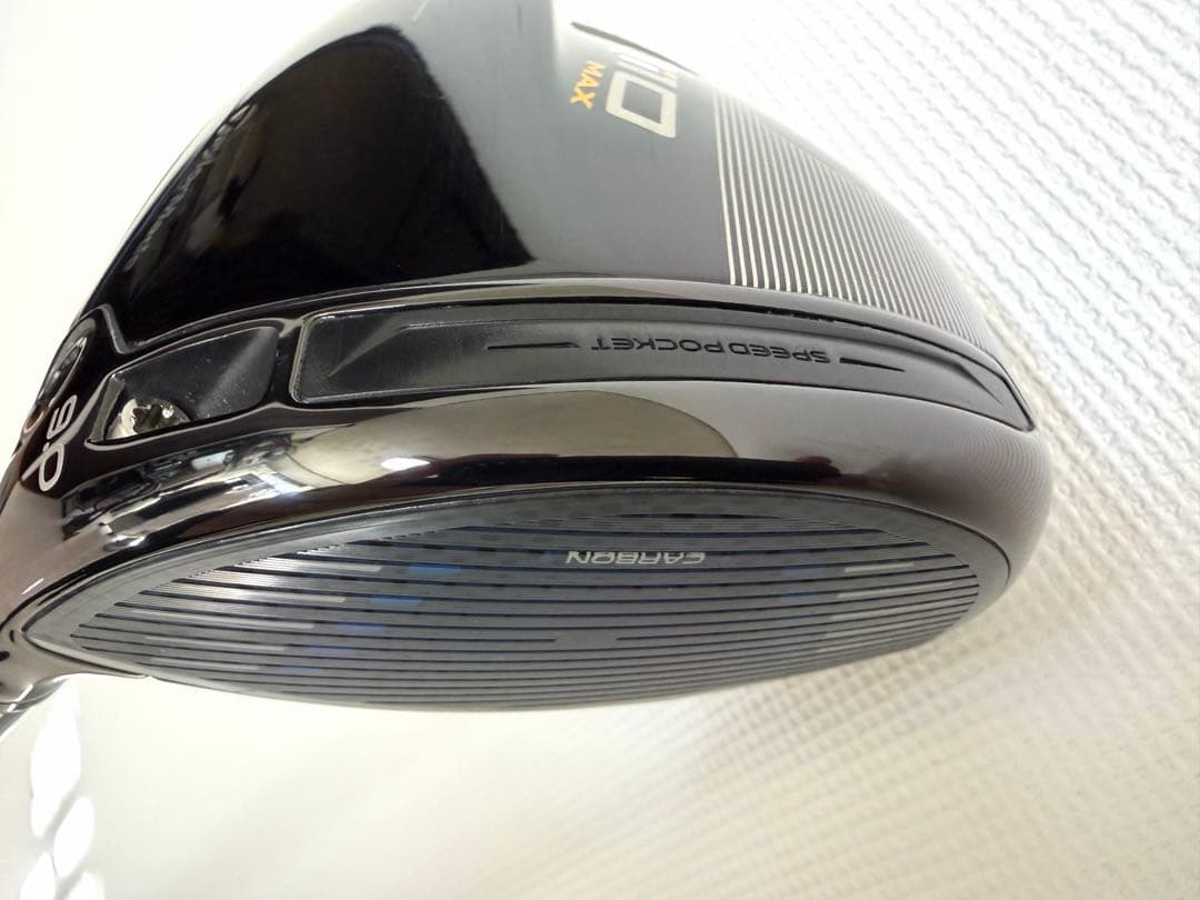 【極美品】テーラーメイド Qi10 MAX ドライバー 9.0° 50 S