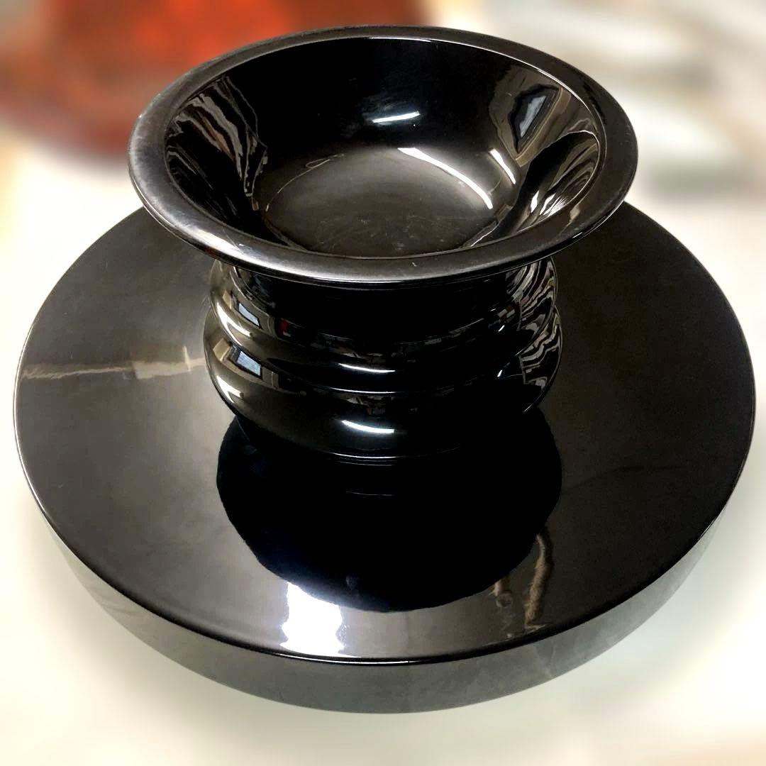 回転式　オードブル皿　おせち料理　手巻き寿司　大型　木製漆器　吉野塗　共箱