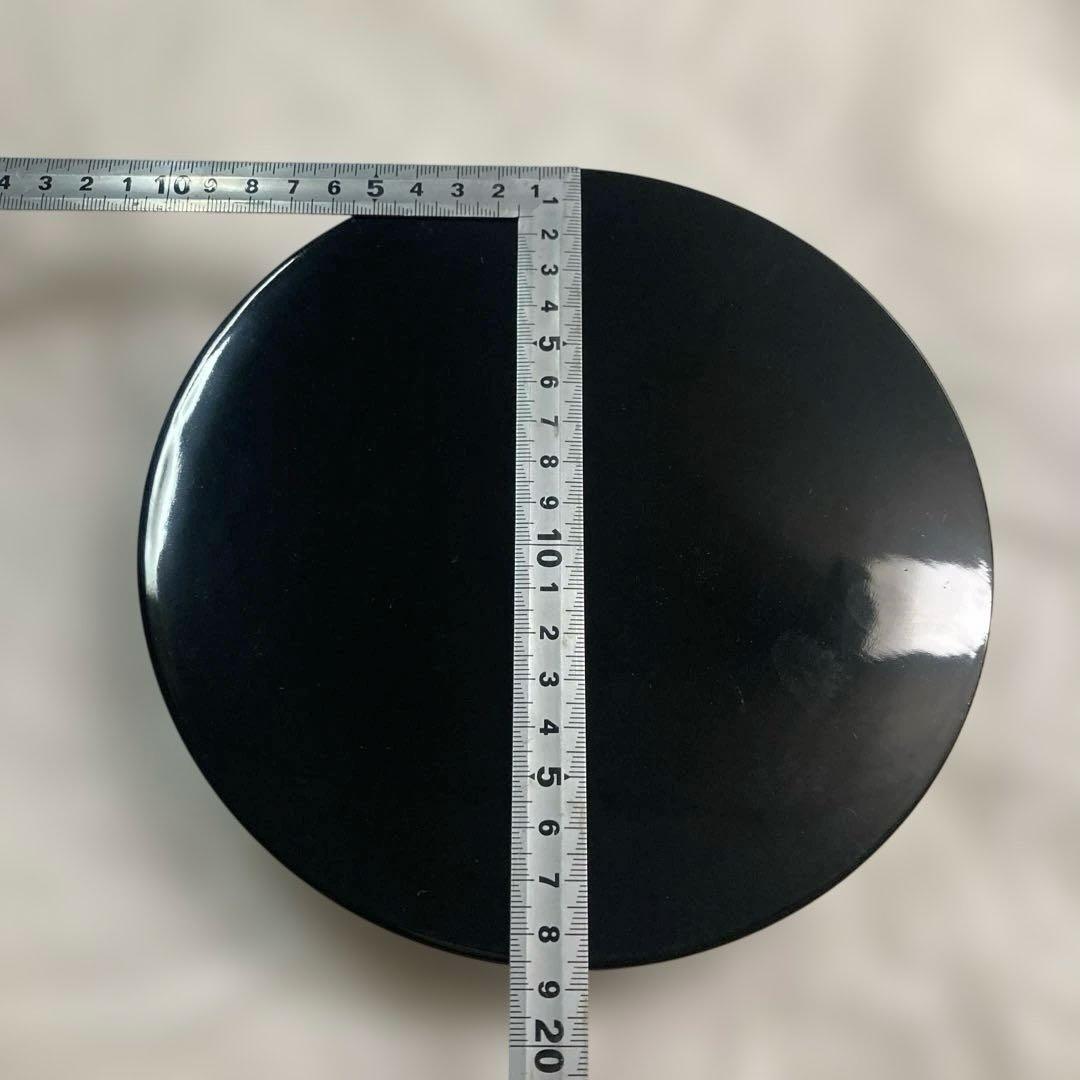 回転式　オードブル皿　おせち料理　手巻き寿司　大型　木製漆器　吉野塗　共箱