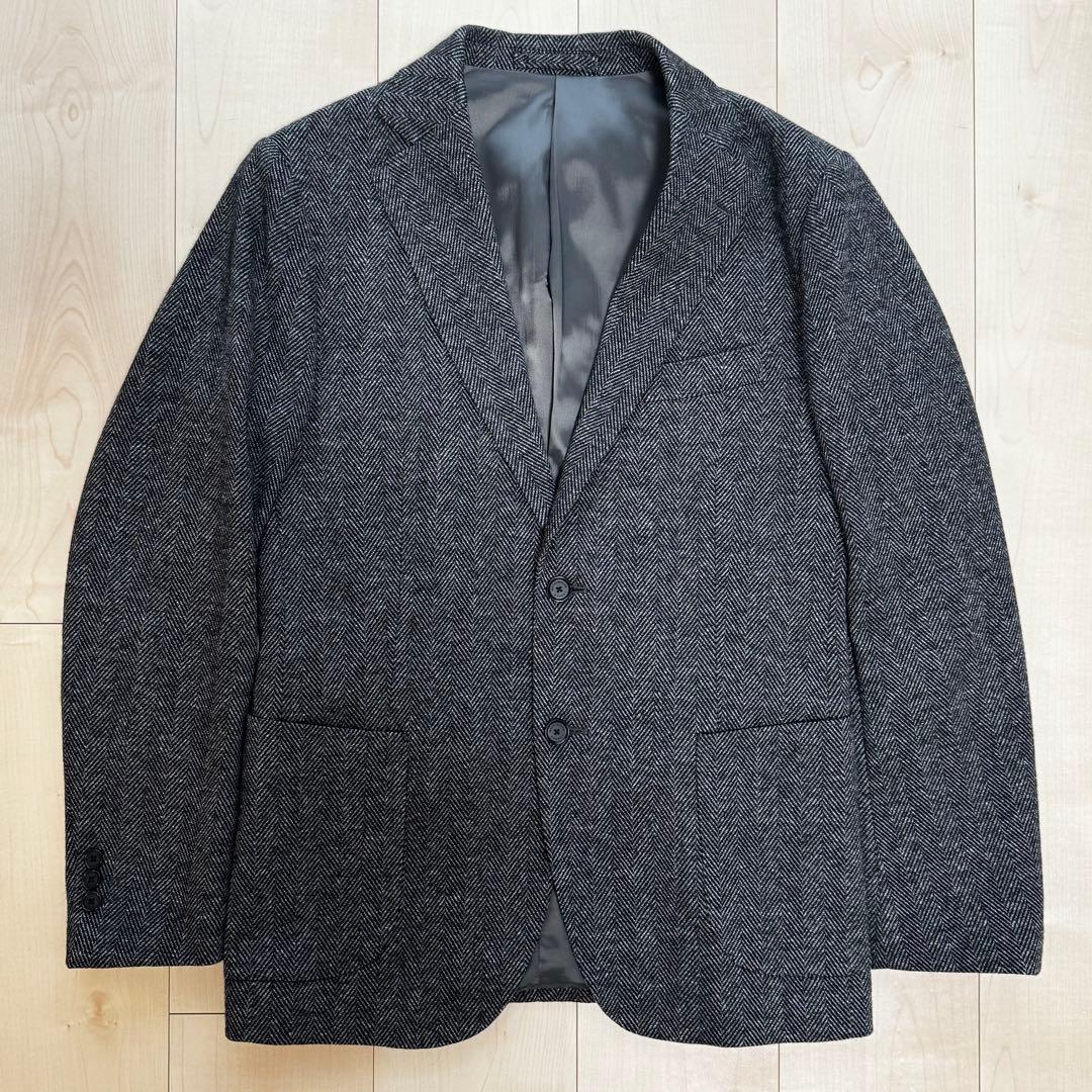 マッキントッシュロンドン　ヘリンボーンジャージージャケット
