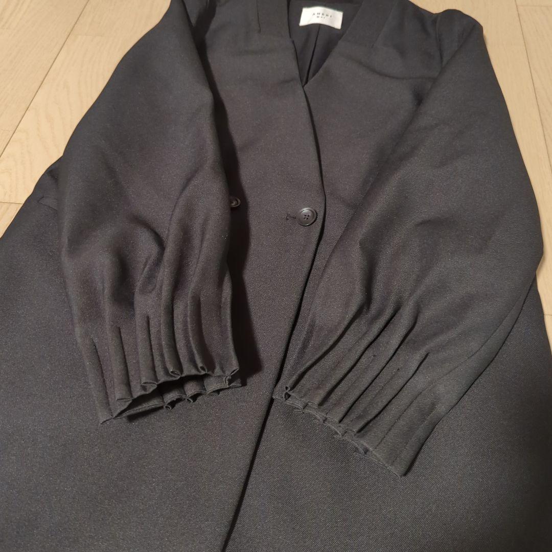 Ameri　RIB DOCKING TUCKED CUFFS JACKET