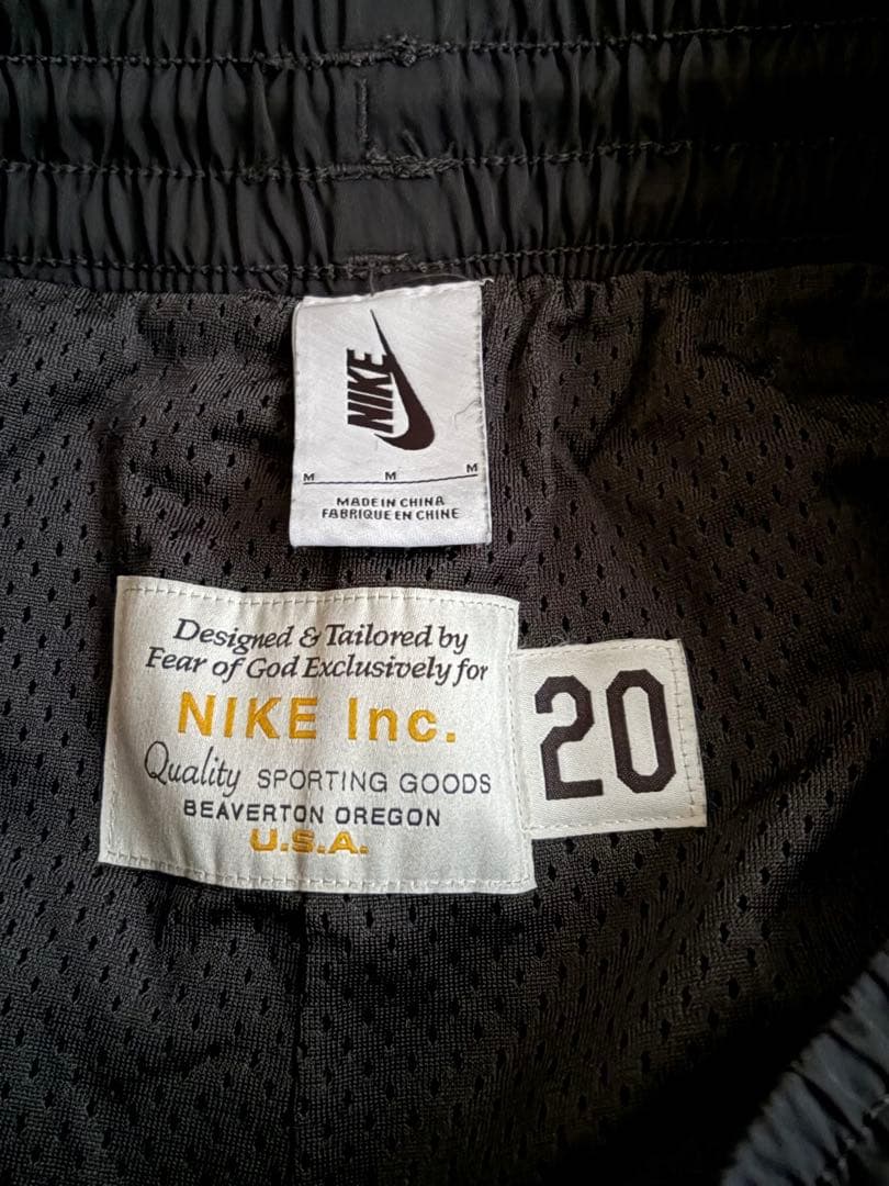 FOG FEAR OF GOD×NIKE×NBA ウォームアップパンツ