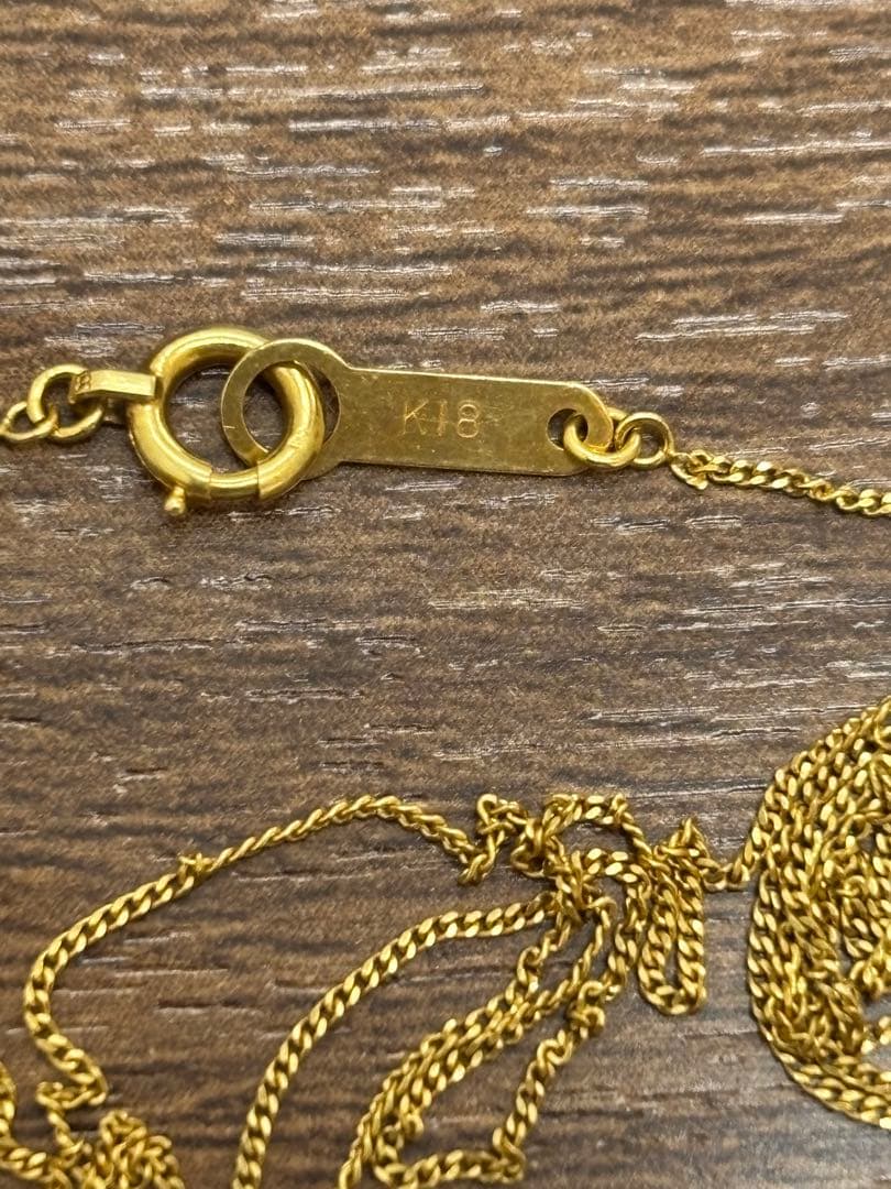 東*ス様 【ホールマークあり】K18 ネックレス