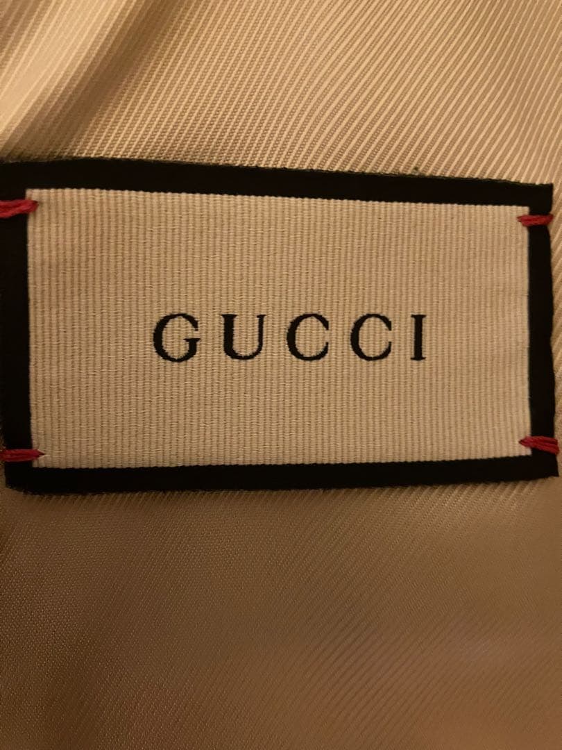 専用品GUCCI ソフトブークレ　ツイードジャケットコート　サイズ36 美品
