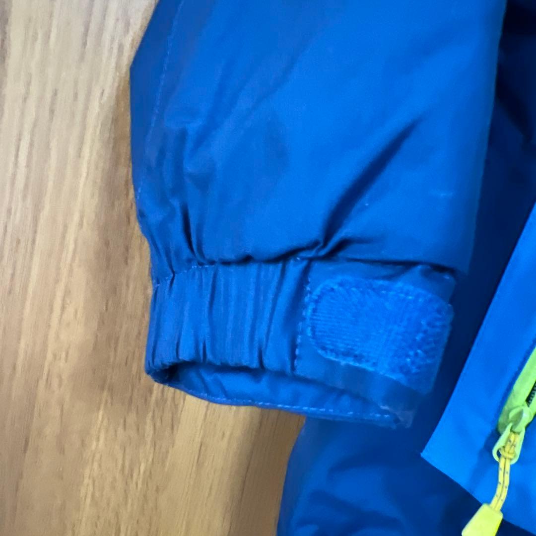 子ども用スキーウェア上下 青 110サイズモンベル