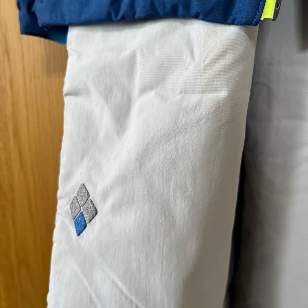 子ども用スキーウェア上下 青 110サイズモンベル