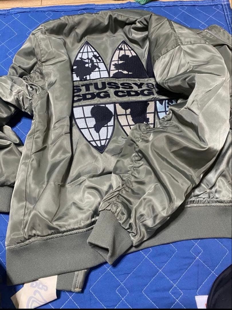 hide@souko専用 CDG × STUSSY MA-1 ジャケット