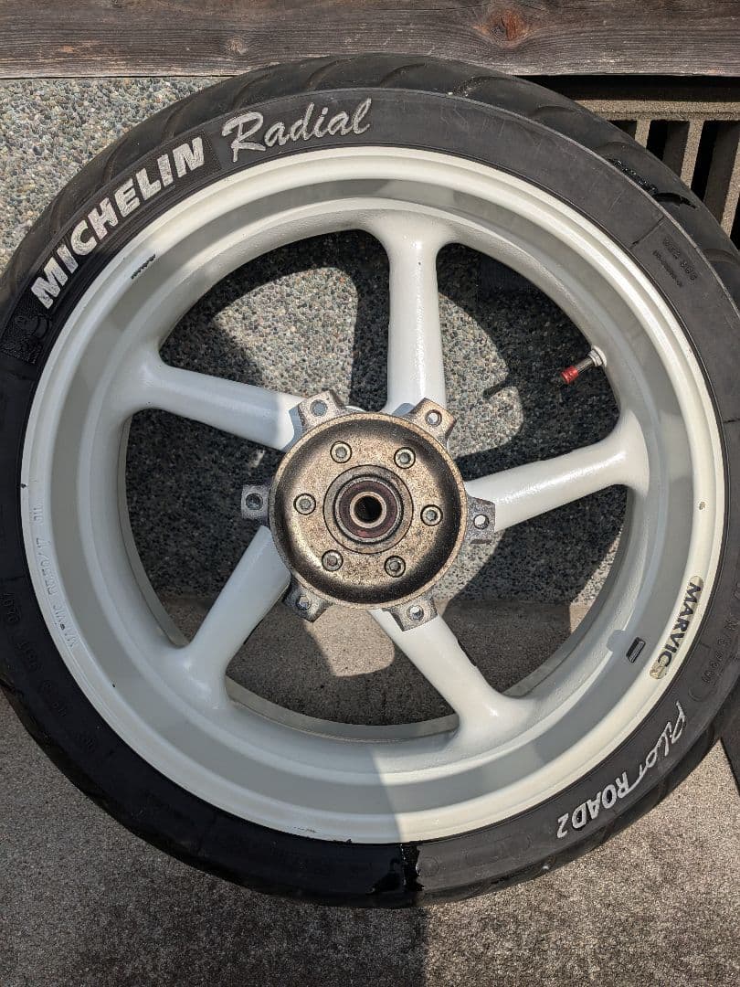 最終値下げ　gpz900r MARVIC PIUMA ホイール ポン付け