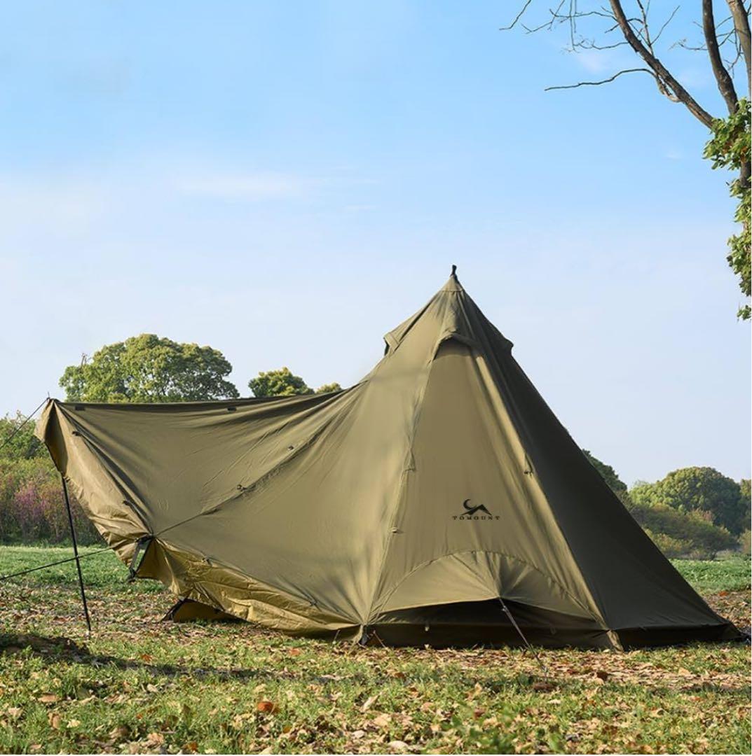 MC ワンポールテント　tcソロ　グリーン