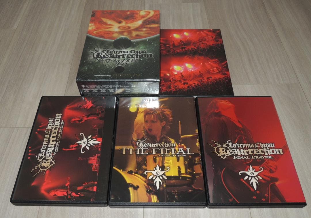 La'cryma Christi Resurrection【5枚組DVD】