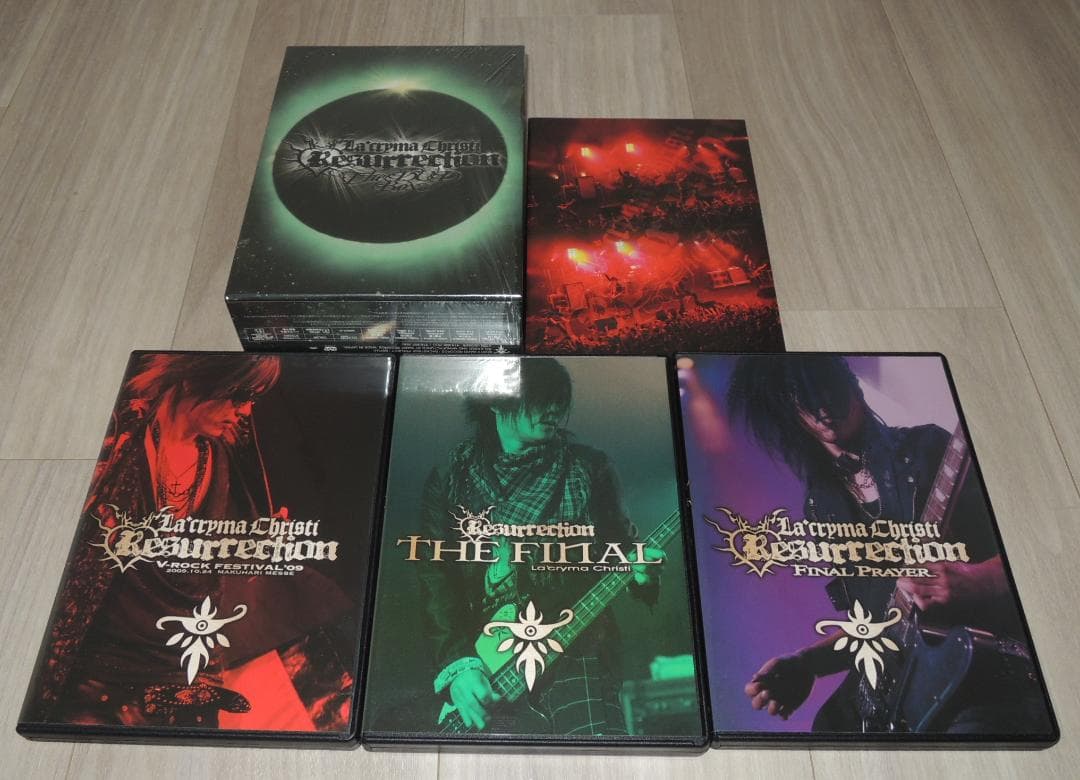 La'cryma Christi Resurrection【5枚組DVD】
