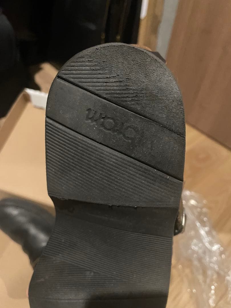 Fernand leather MIDDLE ENGLISH ブラック