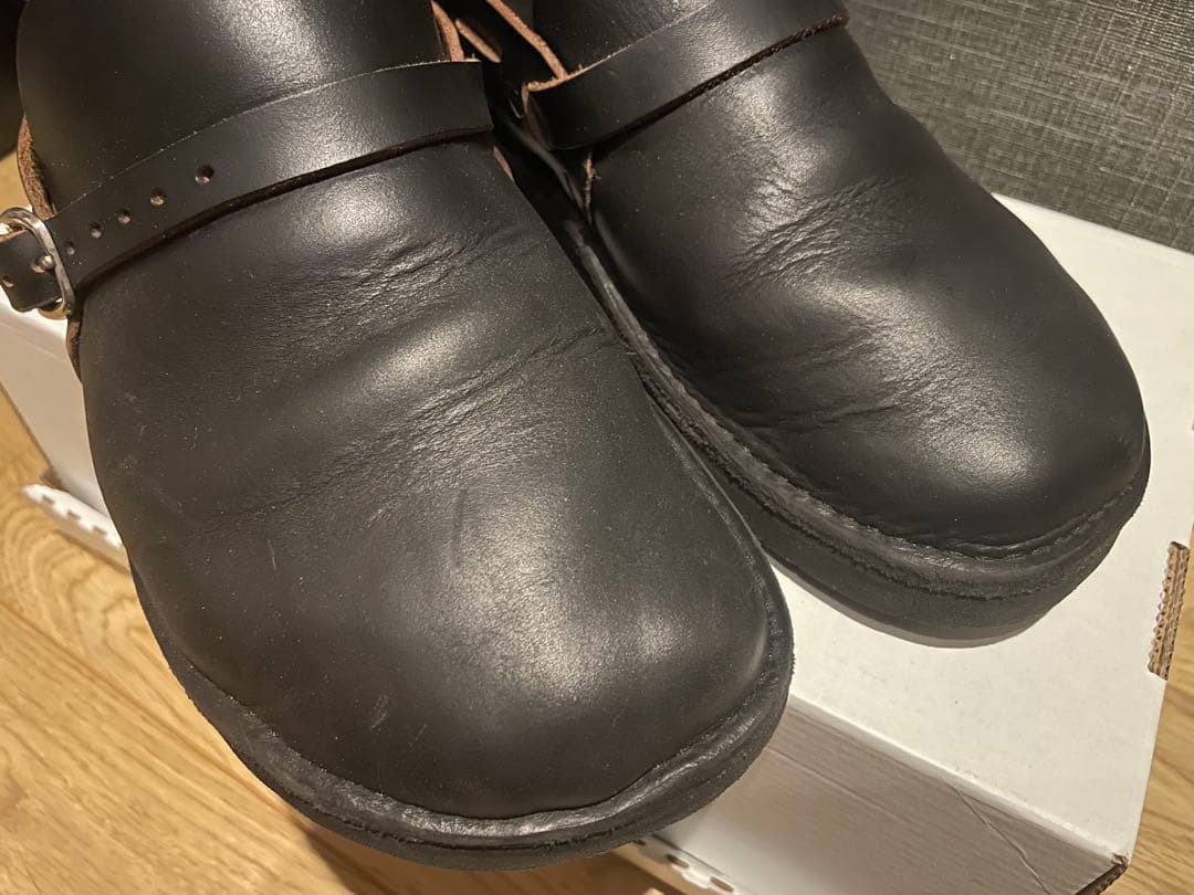 Fernand leather MIDDLE ENGLISH ブラック