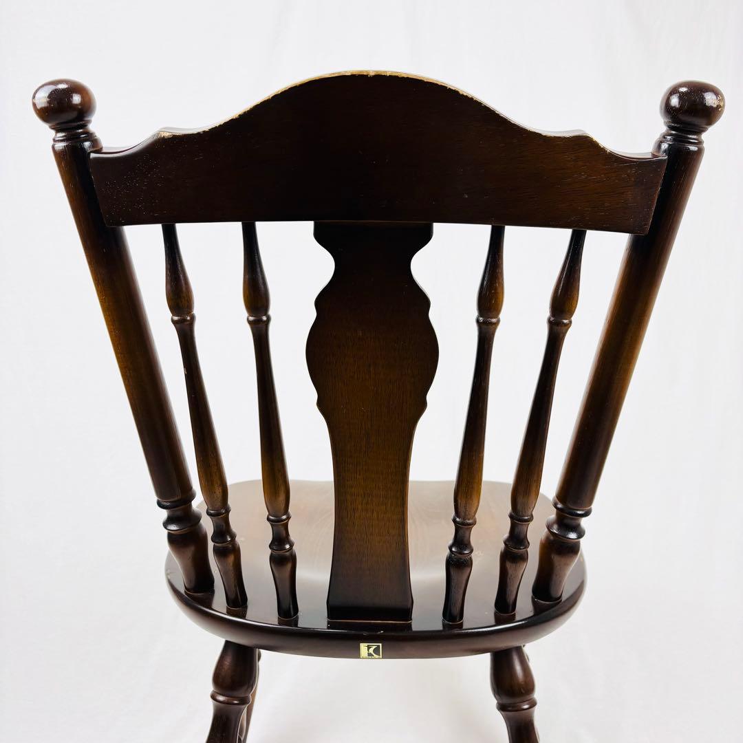 飛騨産業　キツツキ ウィンザーチェア ダイニングチェア ヴィンテージ　２脚セット