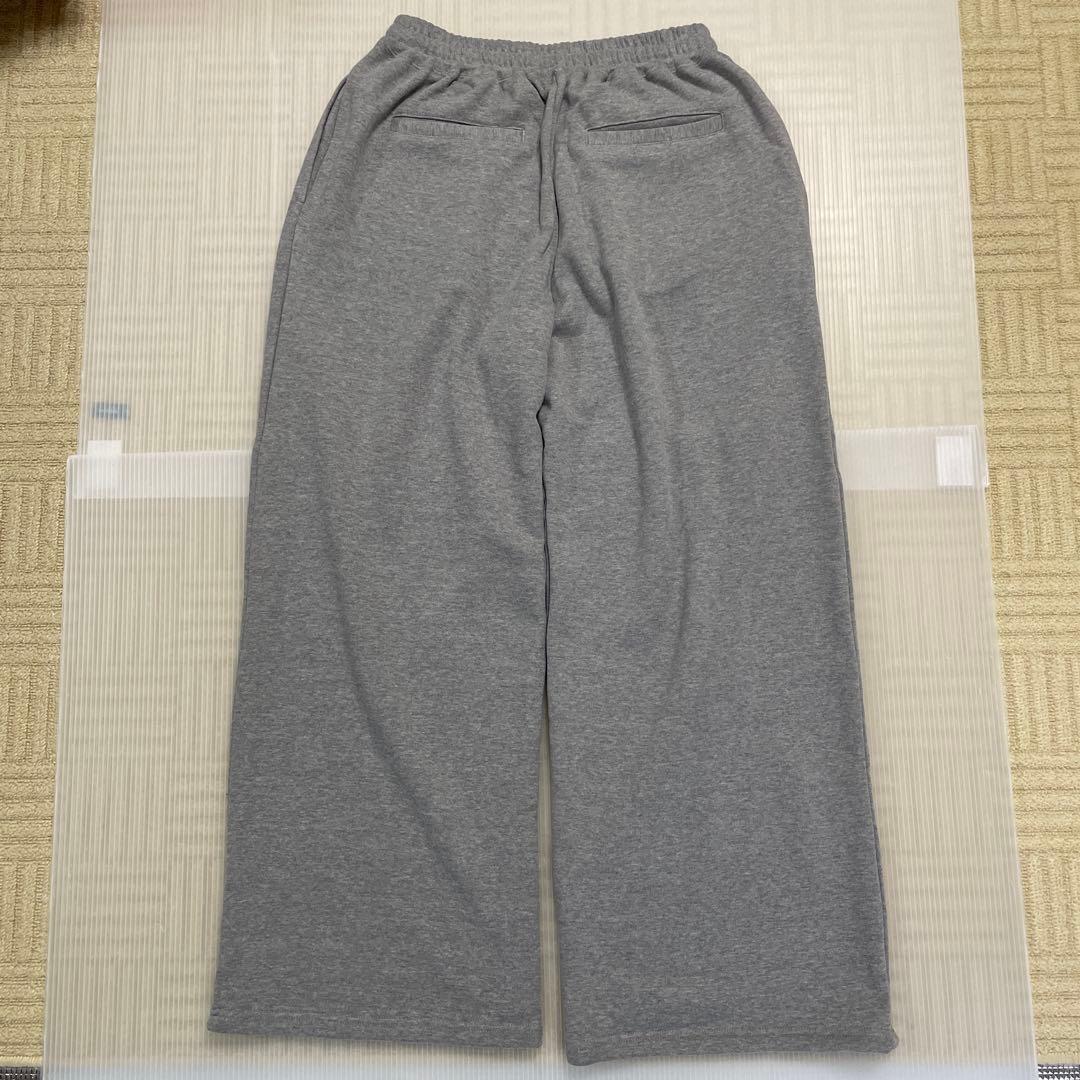 パンツ CLANE LOGO SWEAT TUCK WIDE PANTS