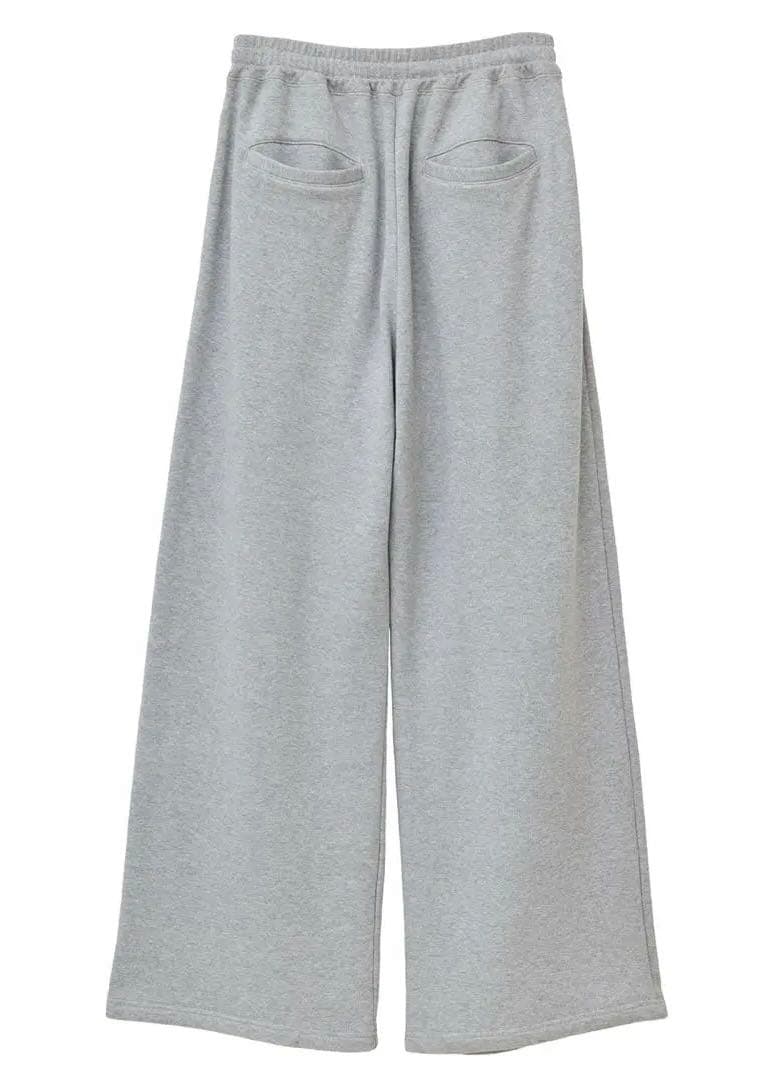 パンツ CLANE LOGO SWEAT TUCK WIDE PANTS