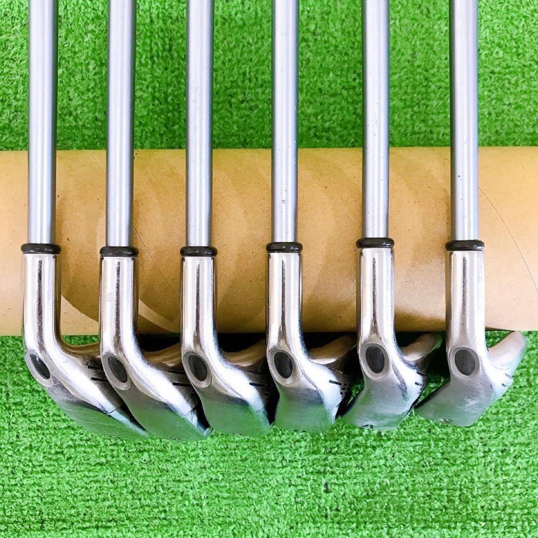 テ19★キャロウェイ X-22 豪華6本レディースアイアンセットL ライトブルー