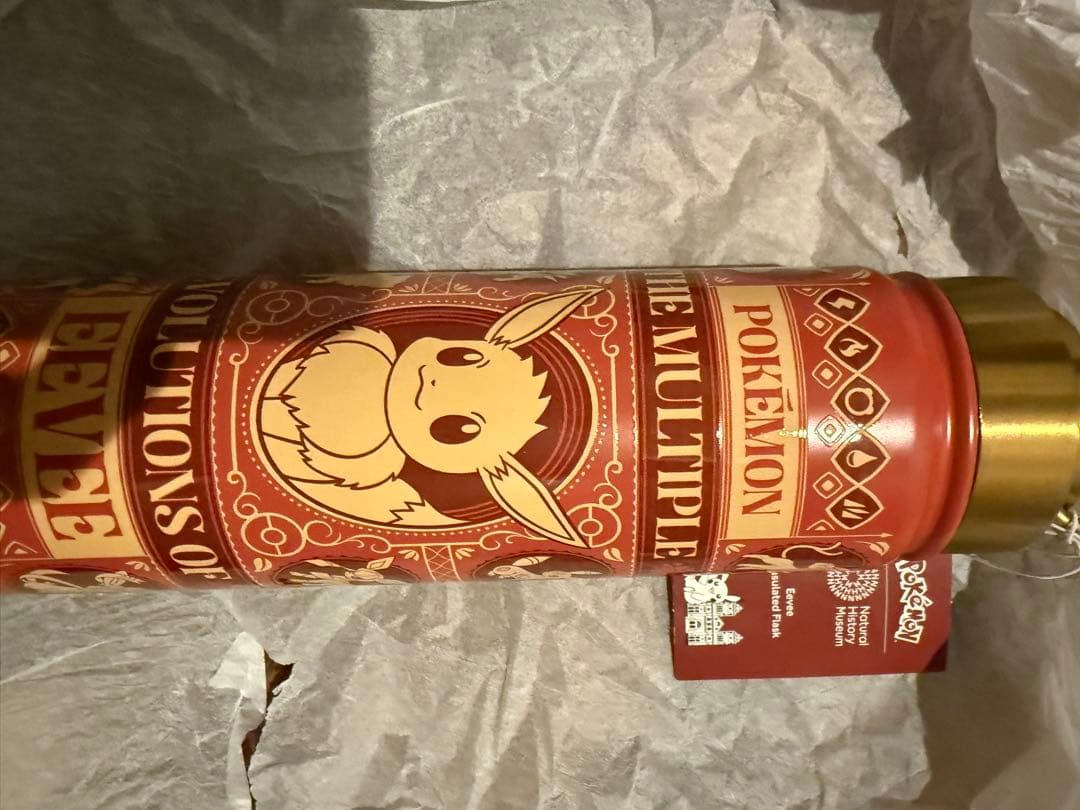 Pokémon x Museum 自然史博物館　イーブイ 水筒