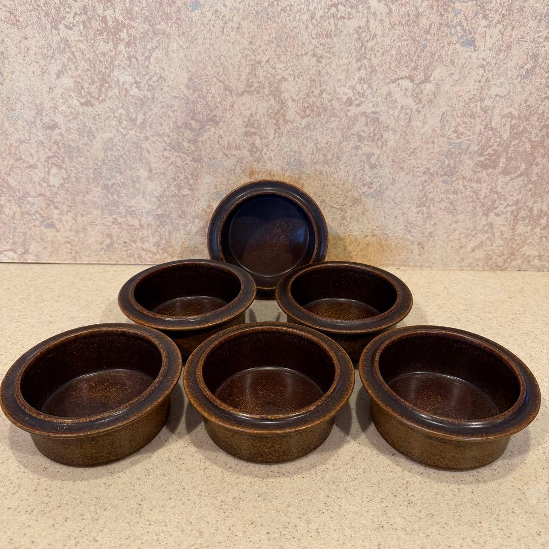 ARABIA ルスカ スープ グラタン皿 6個 13.3x4.7cm 北欧食器