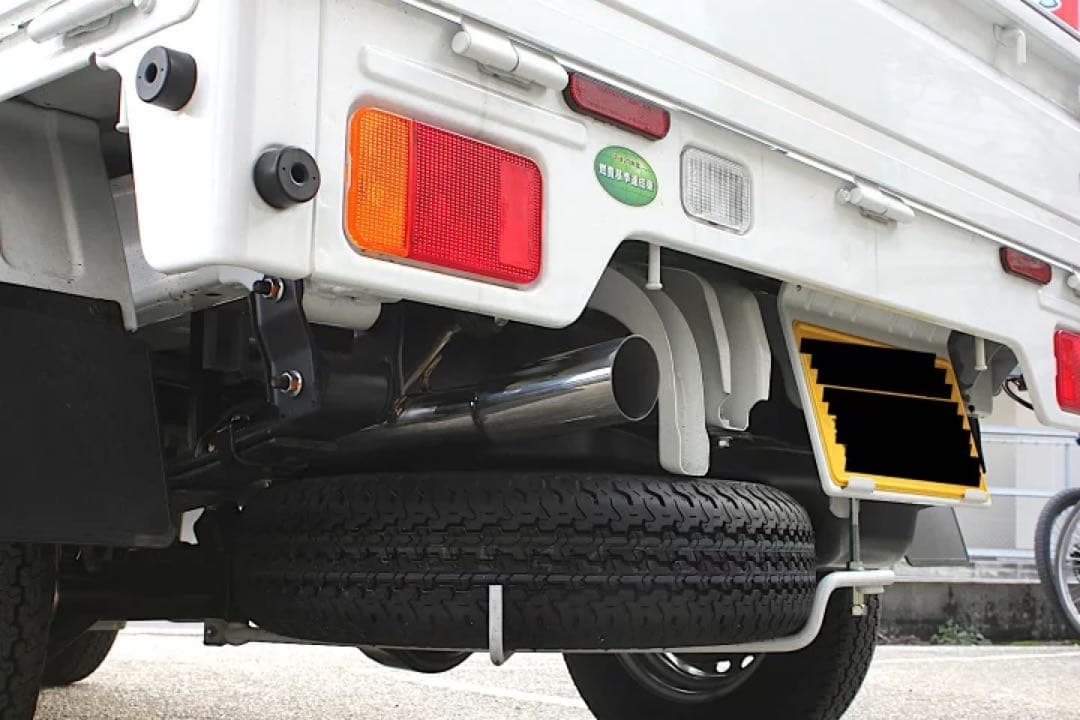 Bluefin スズキ キャリー 前期DA16T 車マフラー 砲弾型