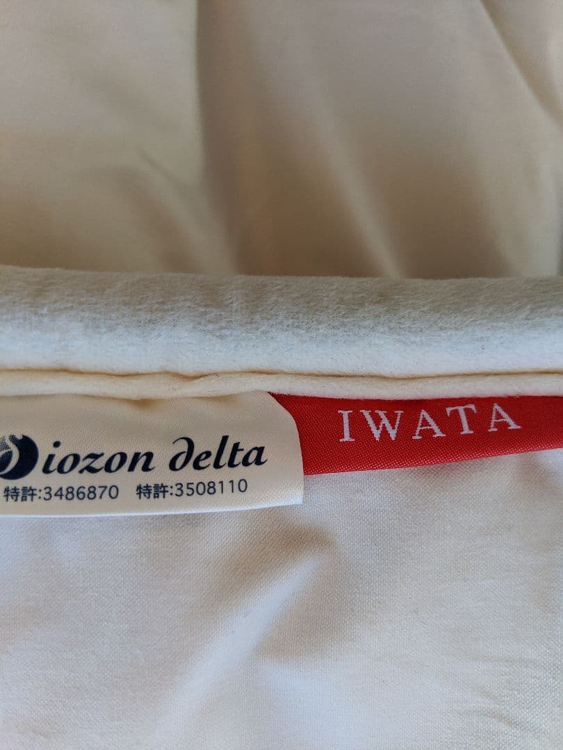 イワタ　キャメル敷パッドダブル　キャメル5.8kg