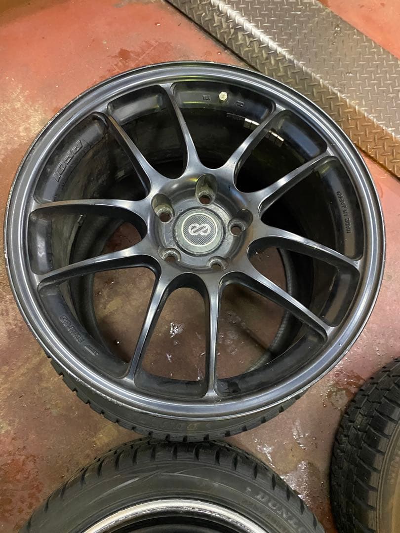 ENKEI PF01 18インチ　pcd114.3 オフセット48 ブラック