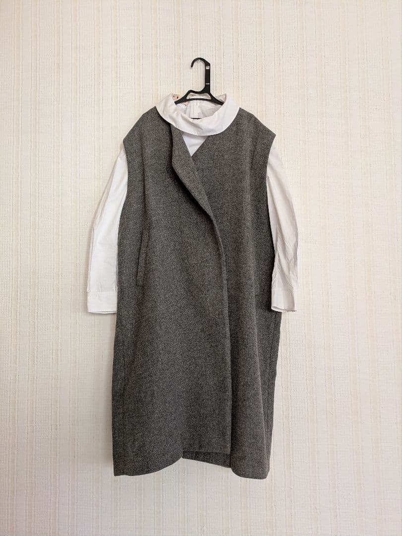 ENFOLD ウールブレンドジレ/ベスト