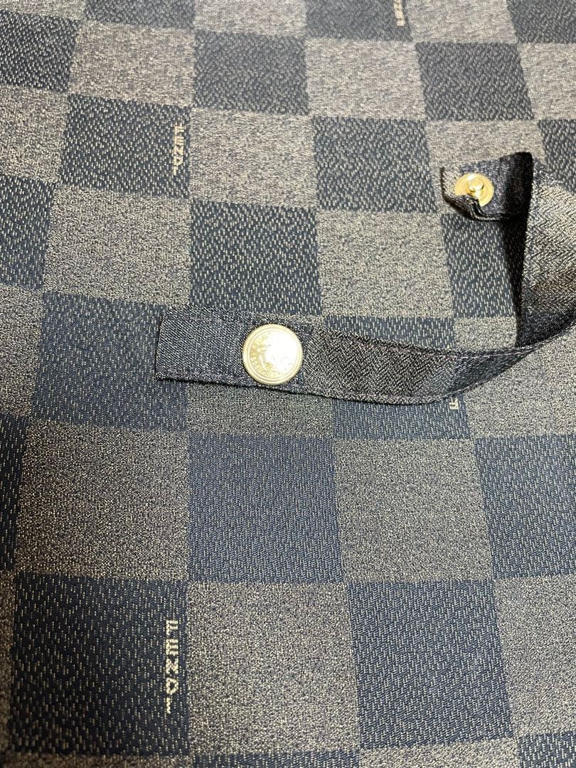 Fendi チェック柄長傘 ブラウン系