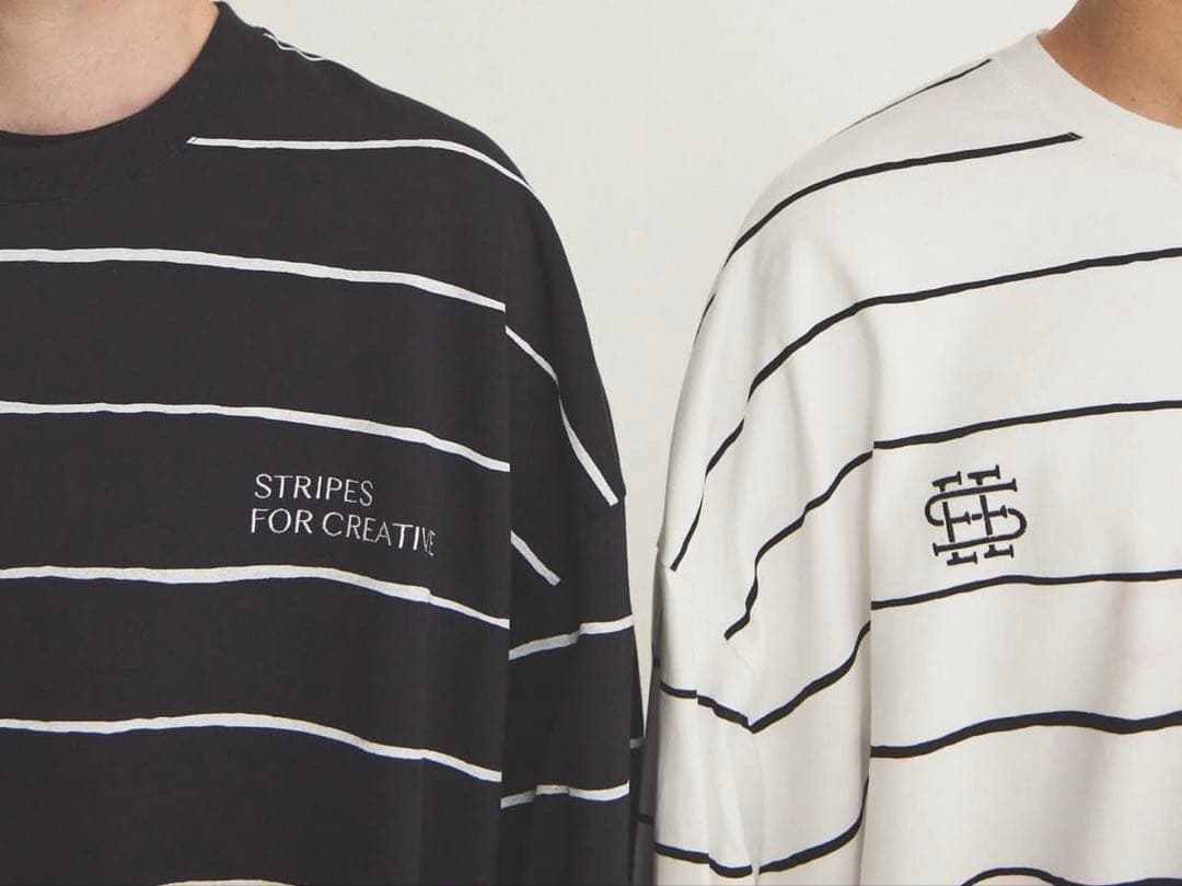 トップス SEESEE x S.F.C SUPER BIG BOARDER LS TEE