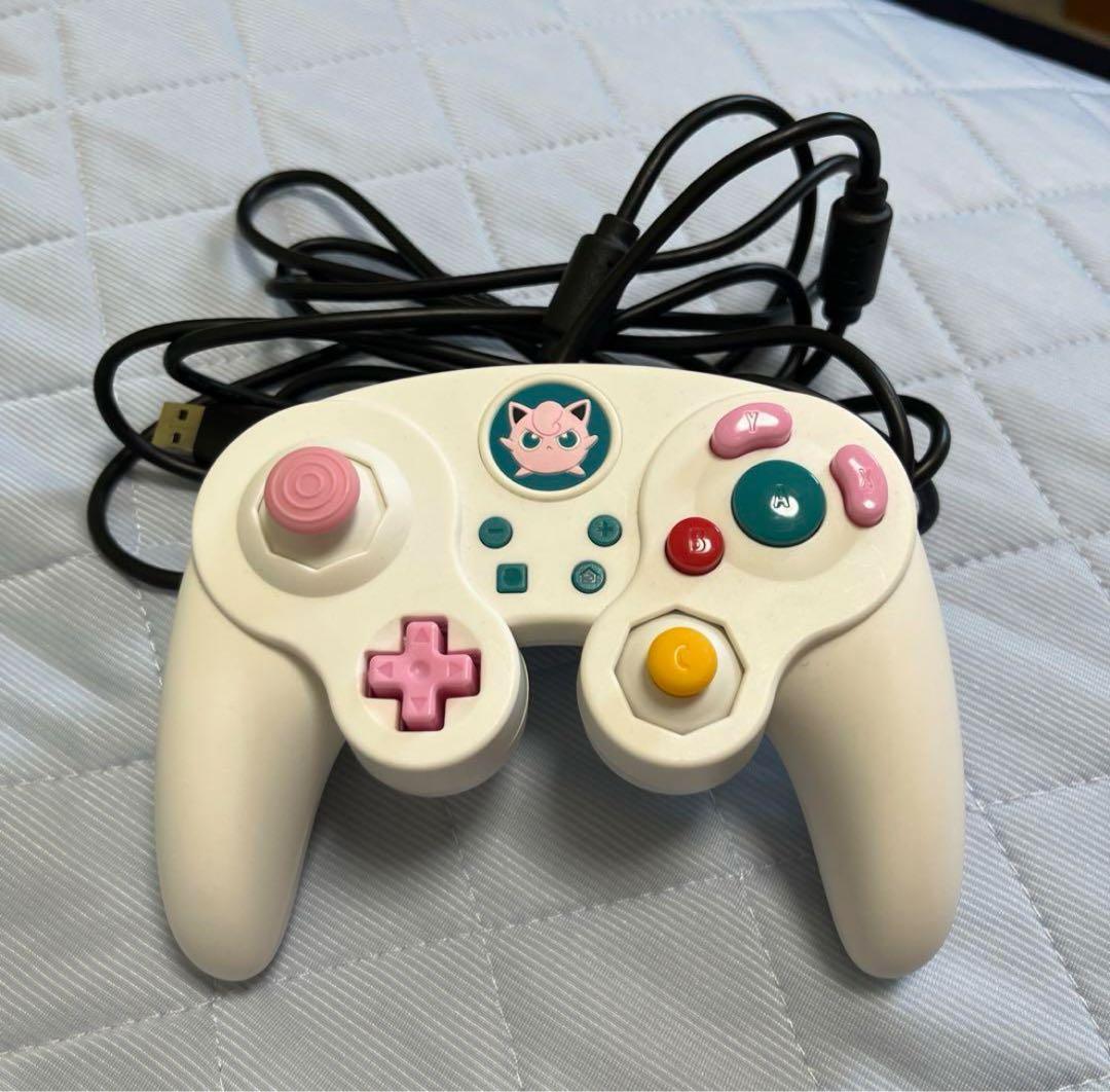 Nintendo switch有線コントローラー　ポケモン　プリン