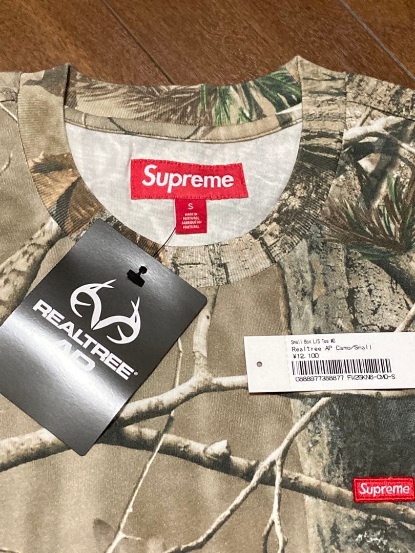 トップス Supreme Small Box L/S Tee