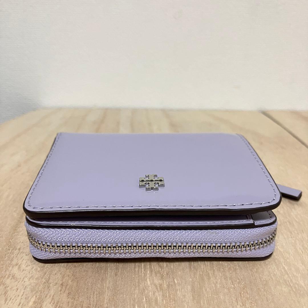 訳あり✨未使用✨タグ付トリーバーチ エマーソン ミニ財布 ラベンダー✨福財布