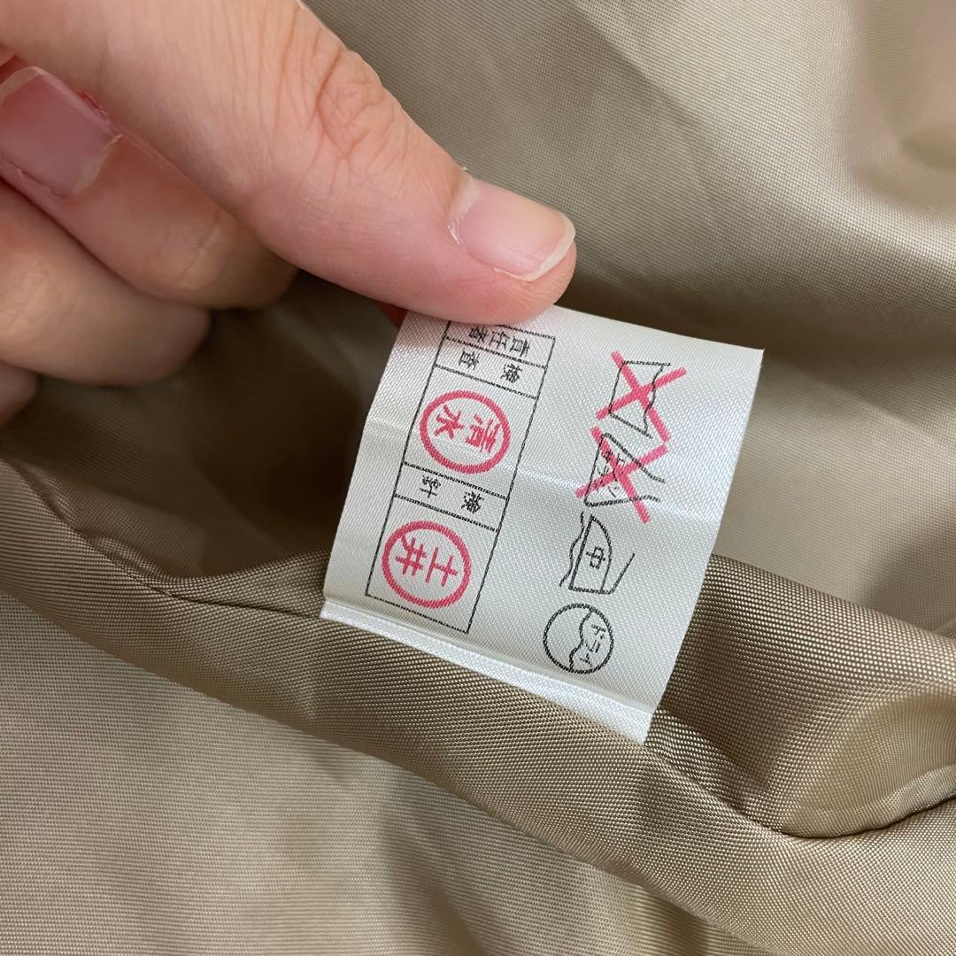 【美品】バーバリーロンドン ホースロゴ ノバチェック ガウンコート ベージュ L