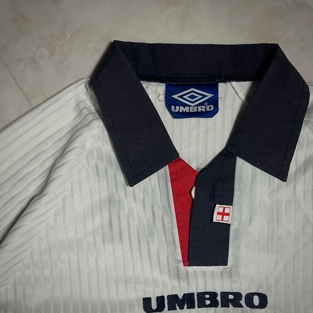 【UMBRO】ENGLAND 1997-98 90's GameShirt