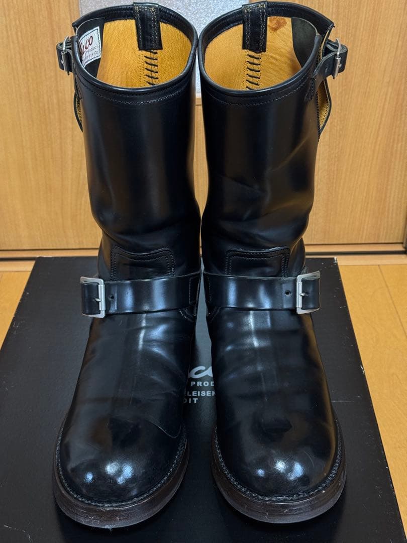 Buco ホースハイド エンジニアブーツ ブラックトロワ