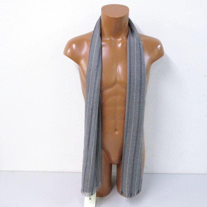 定価3,8万円の7割引バーニーズコロンボイタリア製新品タグ付カシミヤ混マフラー