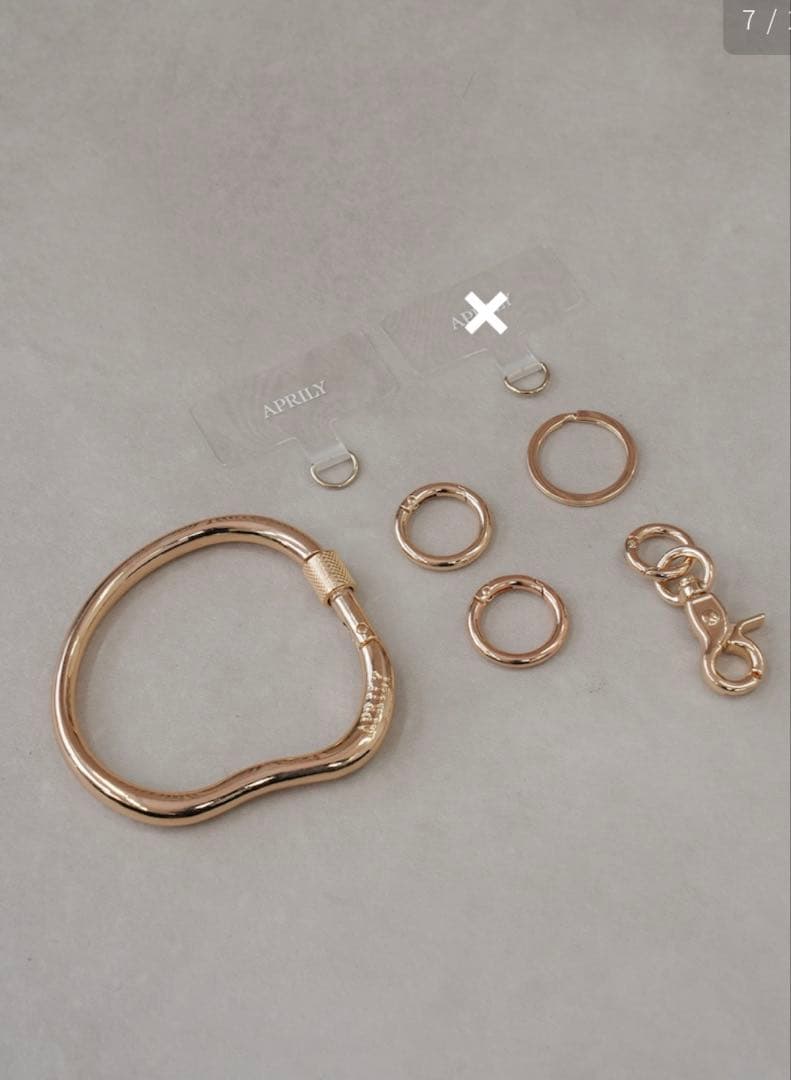 APRILY (アプリリー)マリアージュシリーズ　携帯　ストラップ