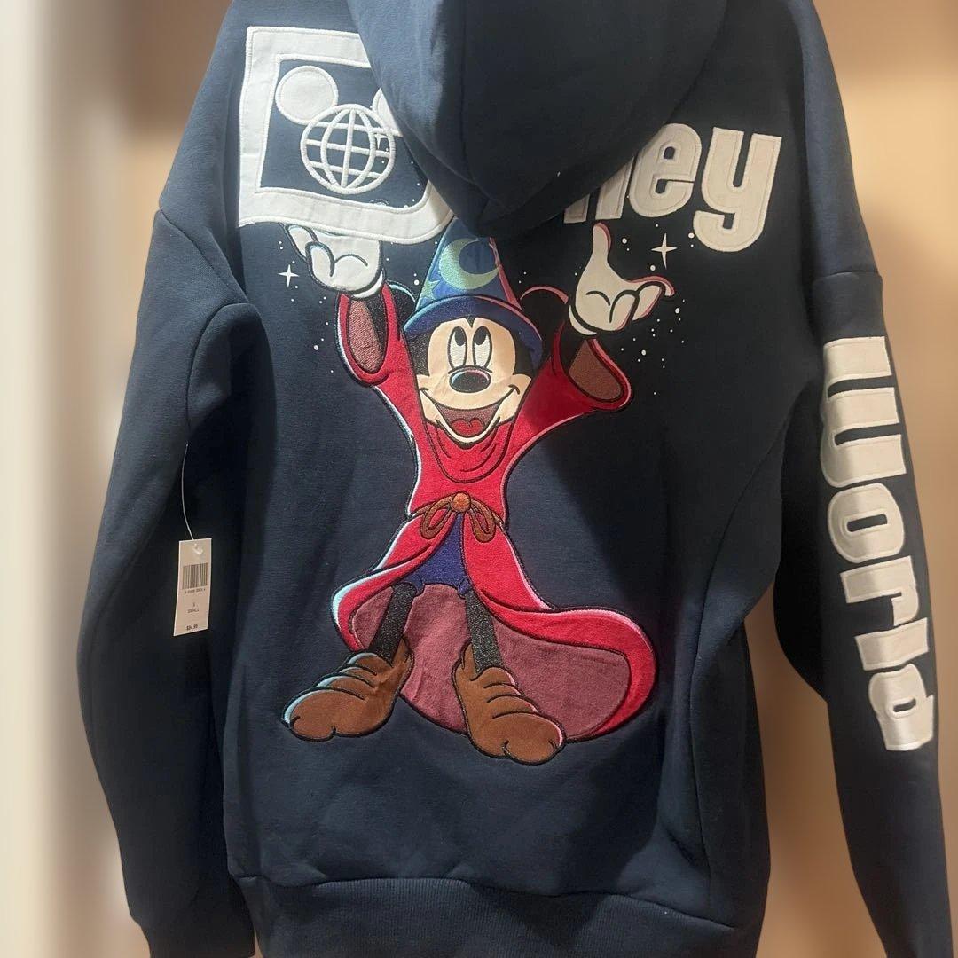 SALE ファンタジア ソーサラー ミッキーパーカー 魔法使いの弟子　一枚のみ