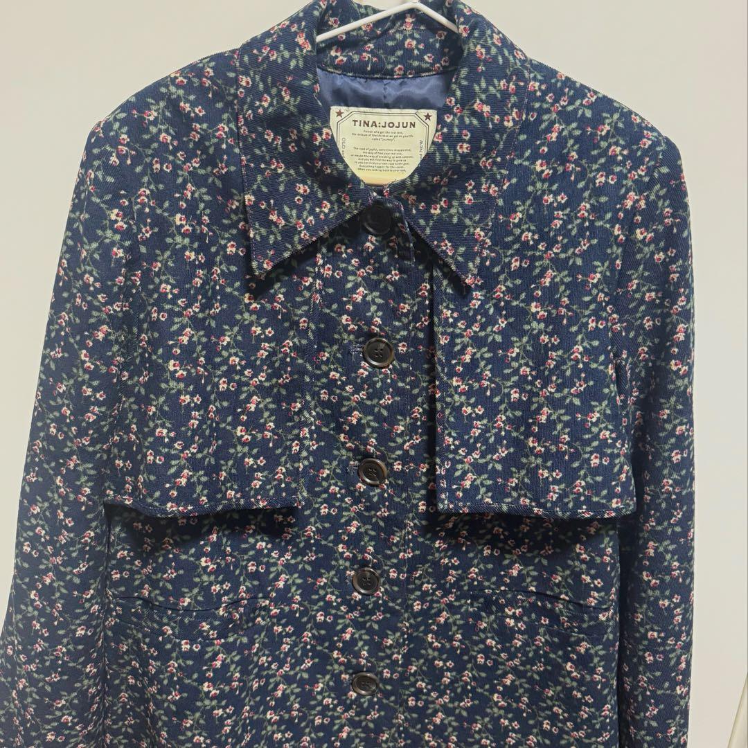 tina jojun 小花柄 ジャケット