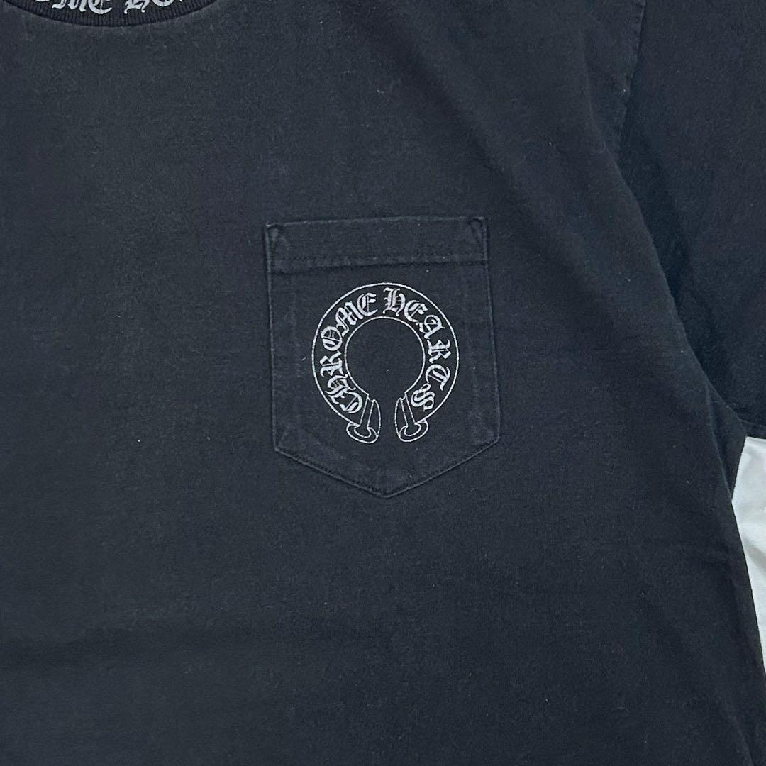 希少 クロムハーツ MALIBU バッククロス プリント Tシャツ ブラック