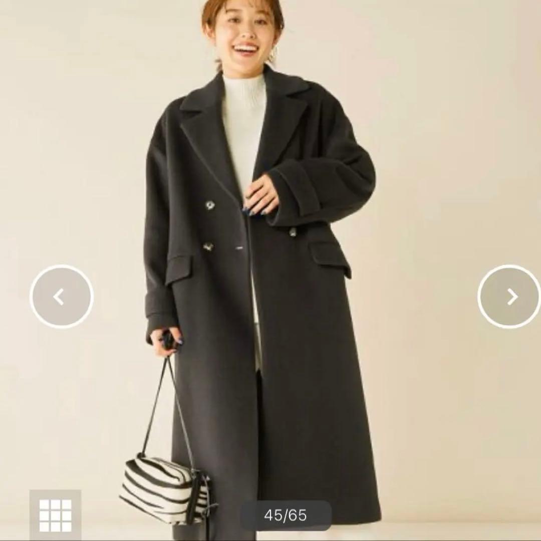 美品　ノーリーズ　チェスターコート36