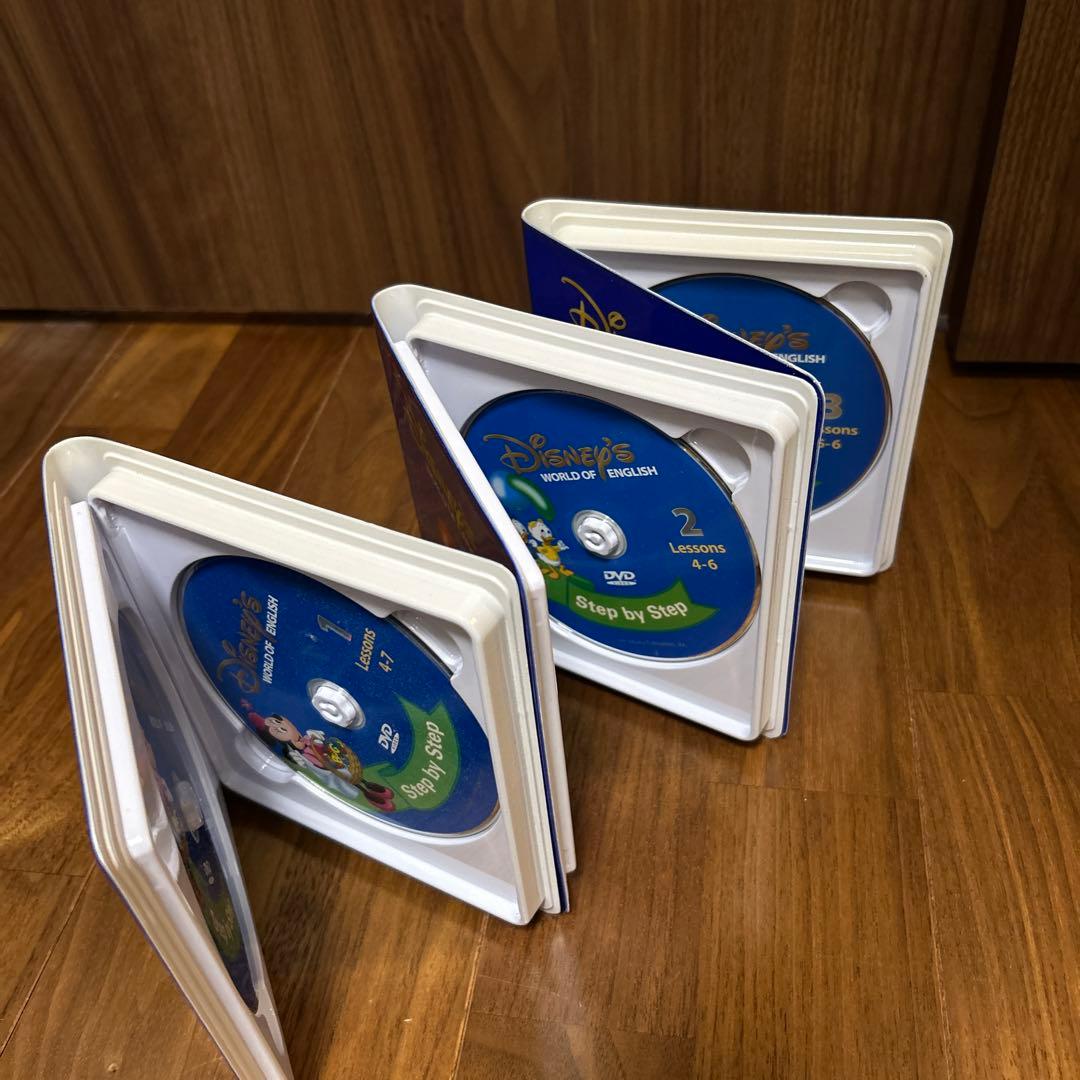 ディズニー 英語教材 Step by Step DVD12巻セット