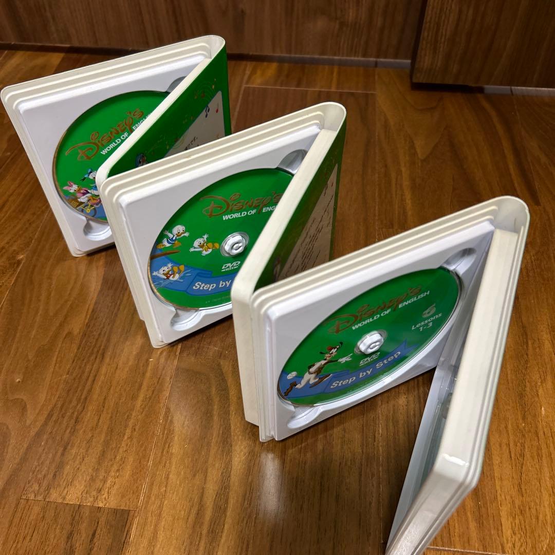 ディズニー 英語教材 Step by Step DVD12巻セット