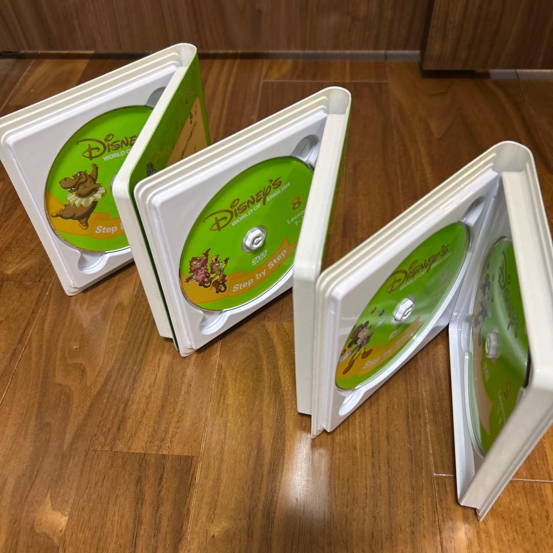 ディズニー 英語教材 Step by Step DVD12巻セット