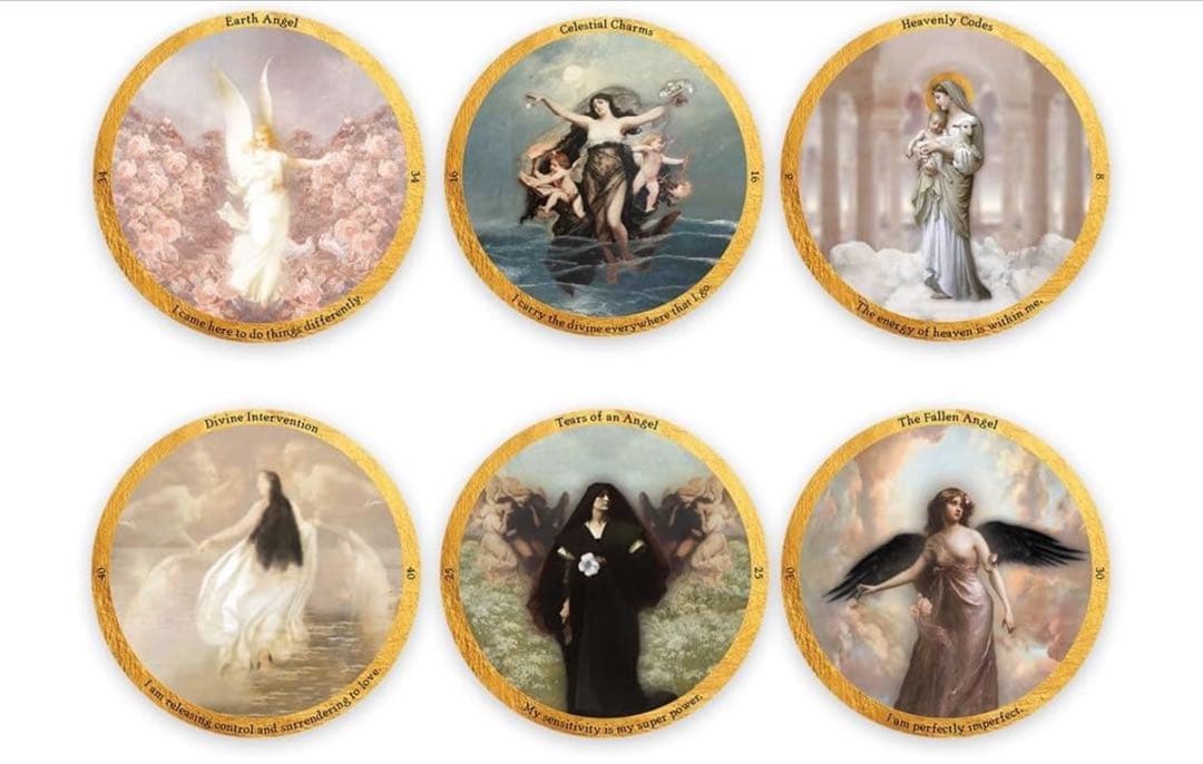 発売したばかりの超最新作海外デッキ✨メーカー正規品✨天使界のオラクル／サークル型