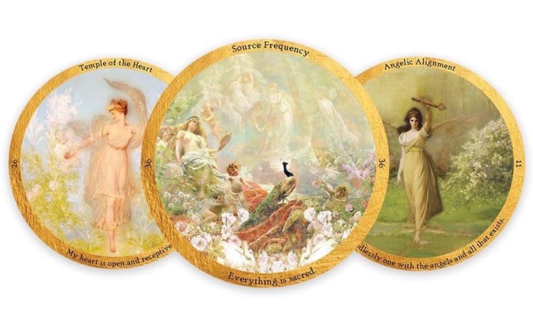 発売したばかりの超最新作海外デッキ✨メーカー正規品✨天使界のオラクル／サークル型