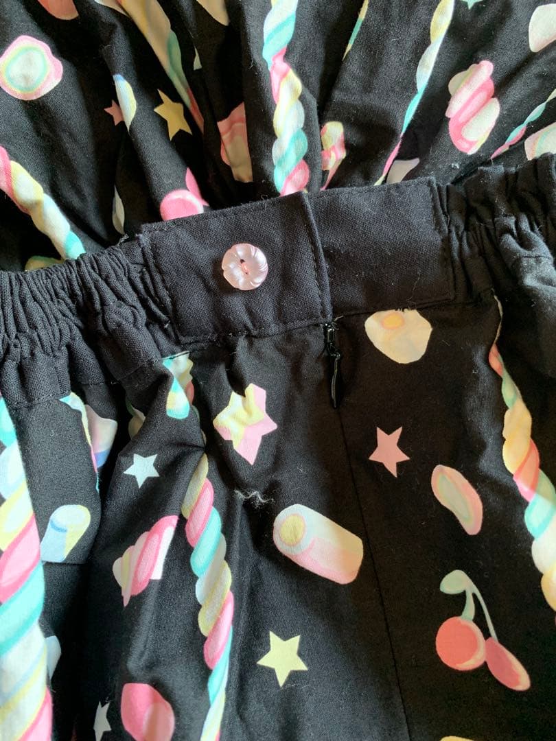 シュガーリーカーニバル フレアスカート 黒 アンジェリックプリティ プラスサイズ